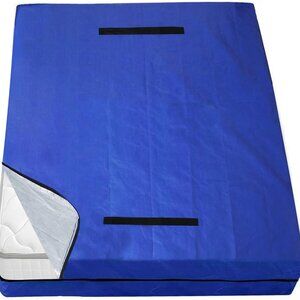 FULL Mattress Bag Moving Waterproof Storage Reusable Zippers Bags Heavy Duty NEW